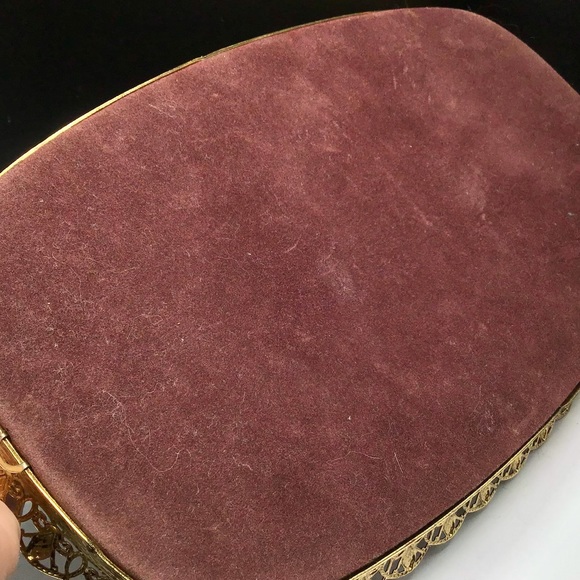 🌺Vintage Gold Ormolu Mirrored Tray - Picture 7 of 10